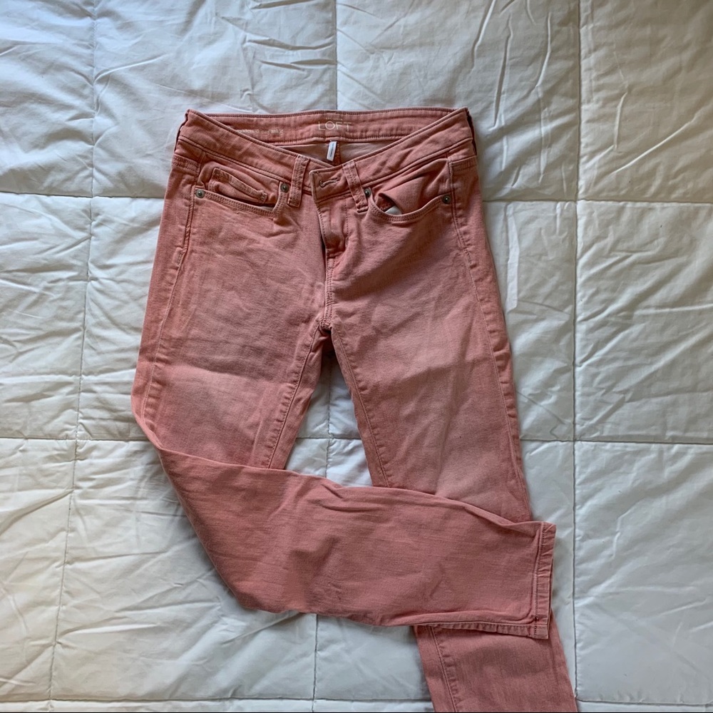 Pink Loft Jeans